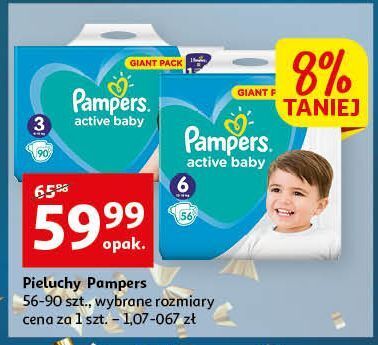 auchan pampers 3 cena