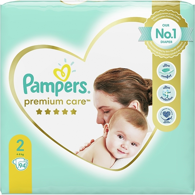 pampers 2 premium care 68