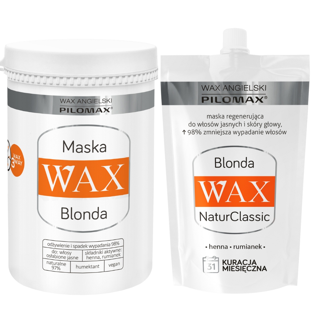 odżywka wax do blond włosów