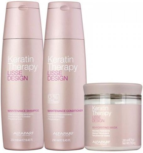 alfaparf keratin therapy lisse design szampon skład