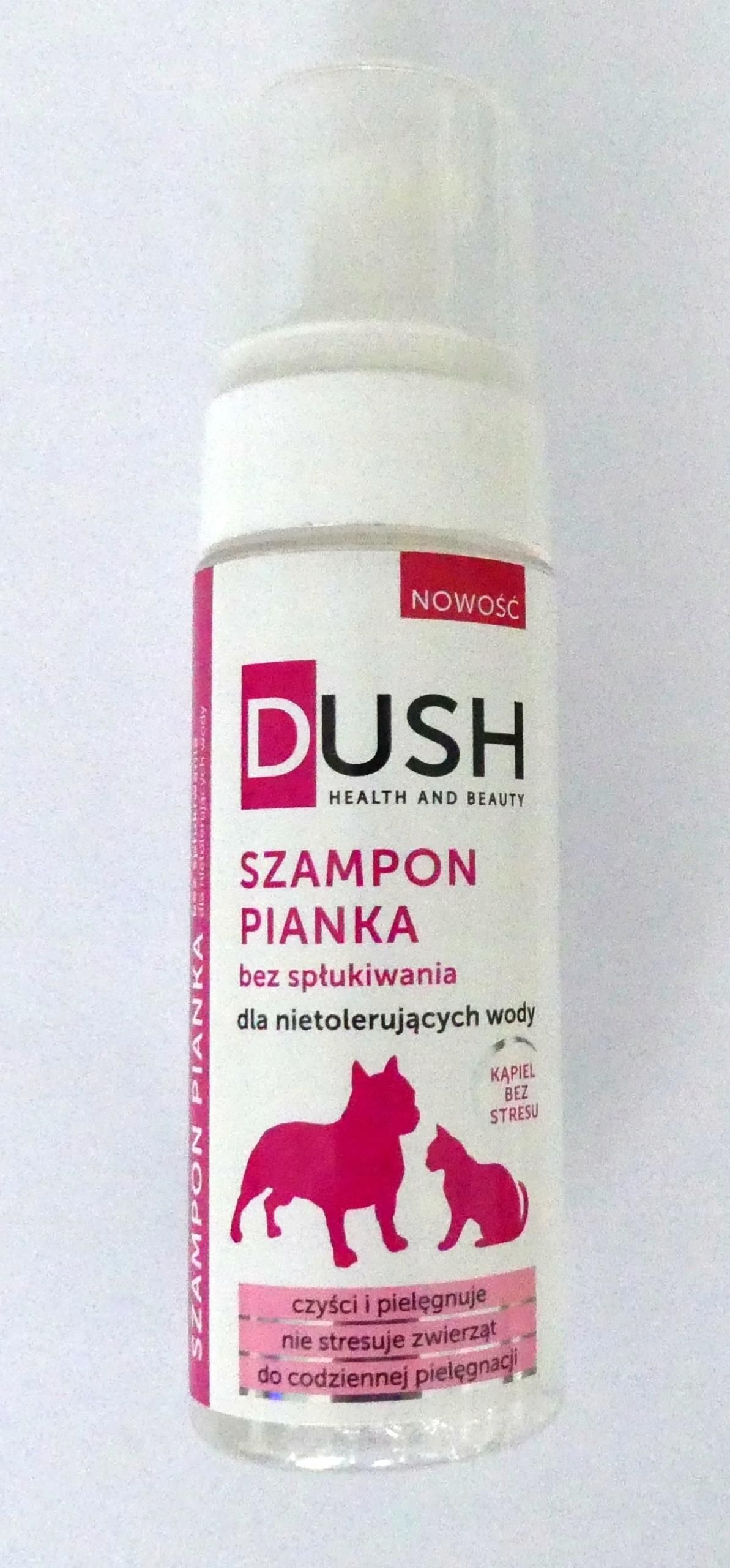 szampon dla psów bez splukiwania dush opinie