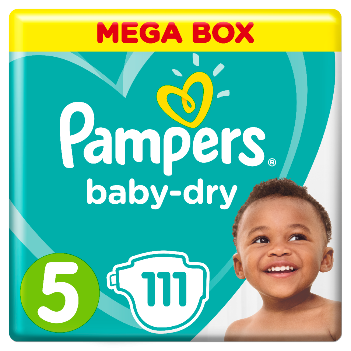 mega pack pampers size 5