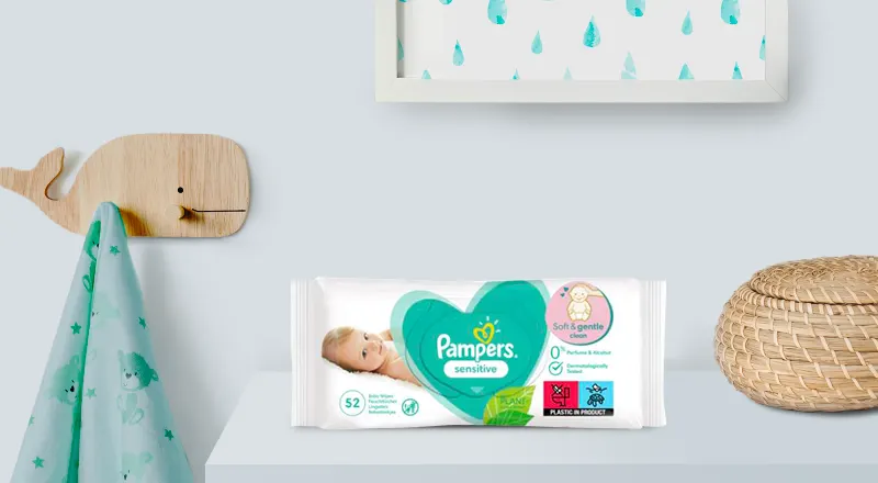 chusteczki pampers sensitive fresh