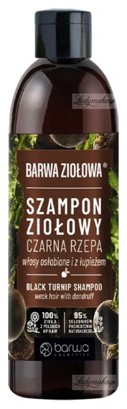 szampon barwa czarna rzepa skład