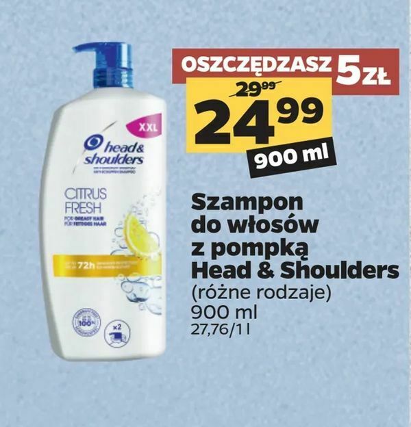 szampon head & shoulders z pompka jak otworzyć