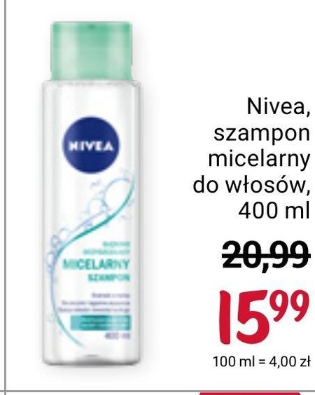 rossmann nivea szampon micelarny