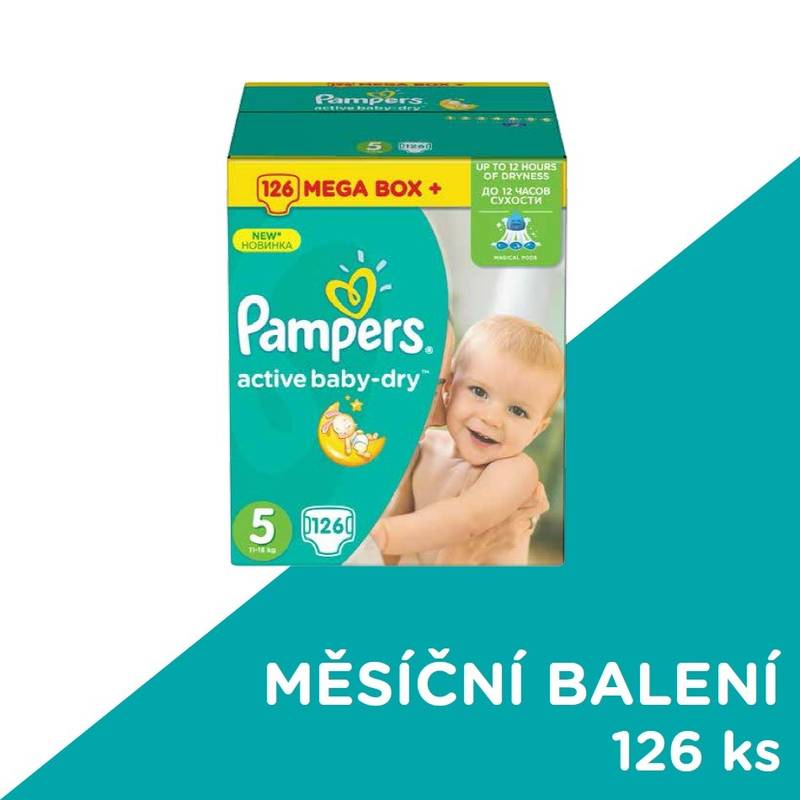 pampers activ babyn126 sztuk