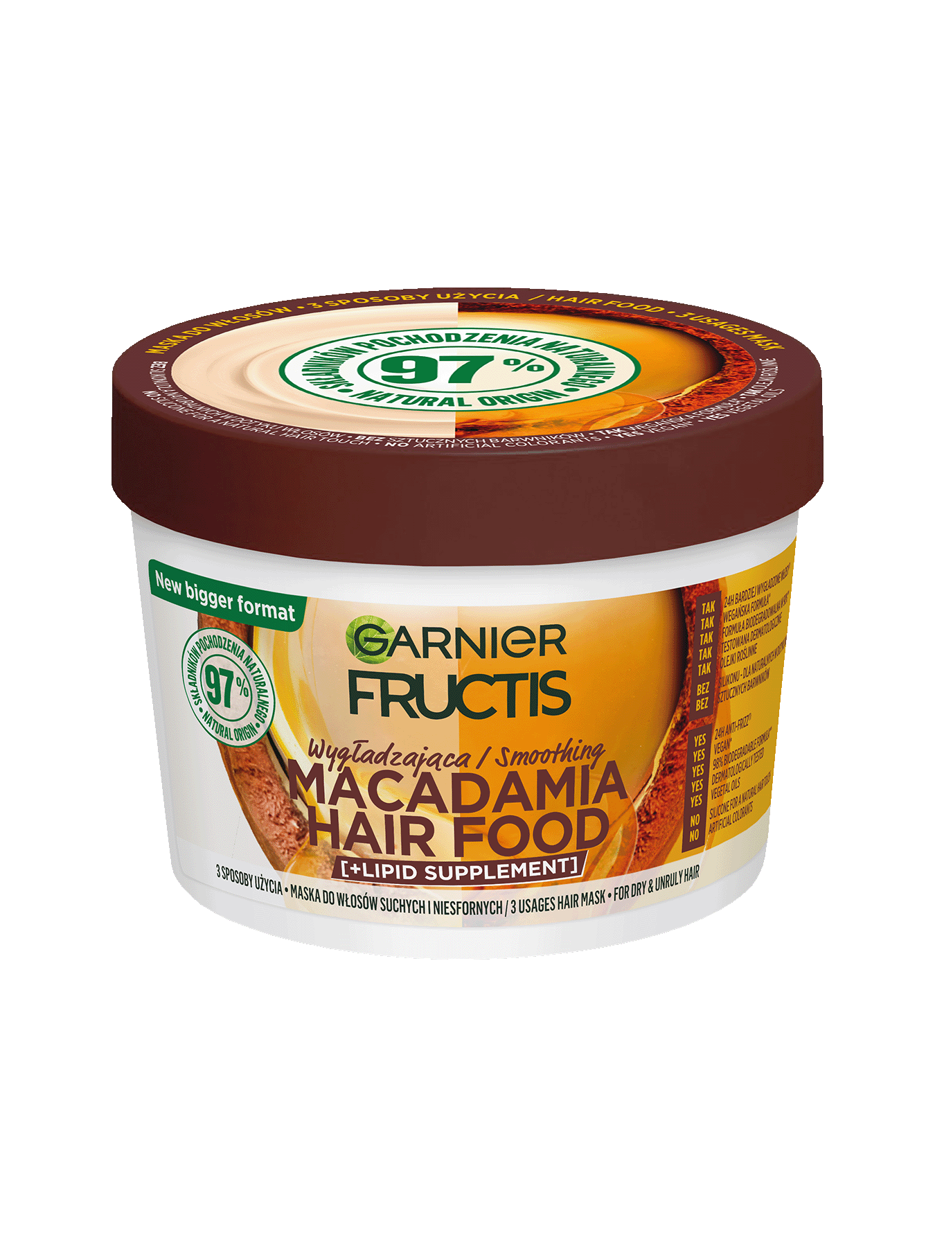 odżywka do włosów garnier macadamia