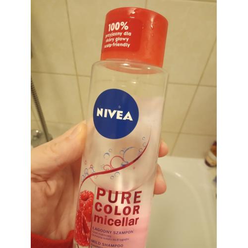 nivea szampon micelarny z octem malinowym