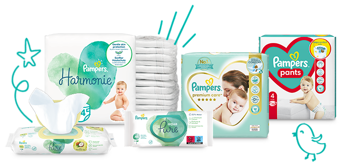 pampers czym.bielone