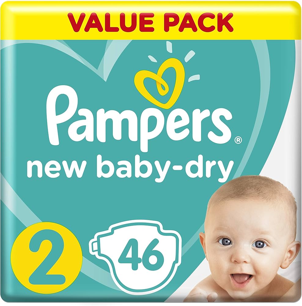 pamper new baby dry 2 80