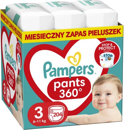 pampers rozmiar 3 176 sztuk