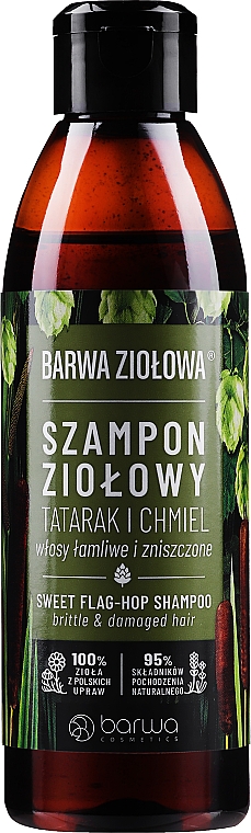 szampon ziolowy do włosów fabrowanych zniszczonych