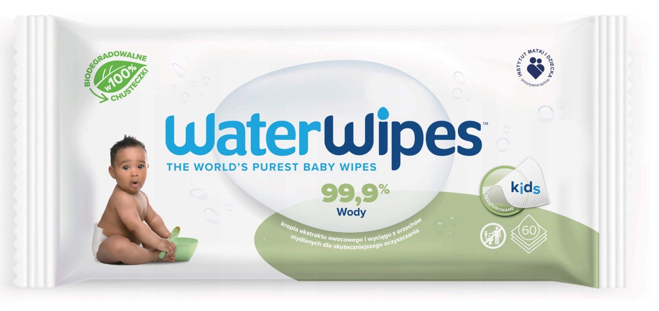 waterwipes chusteczki nawilżane czystą wodą