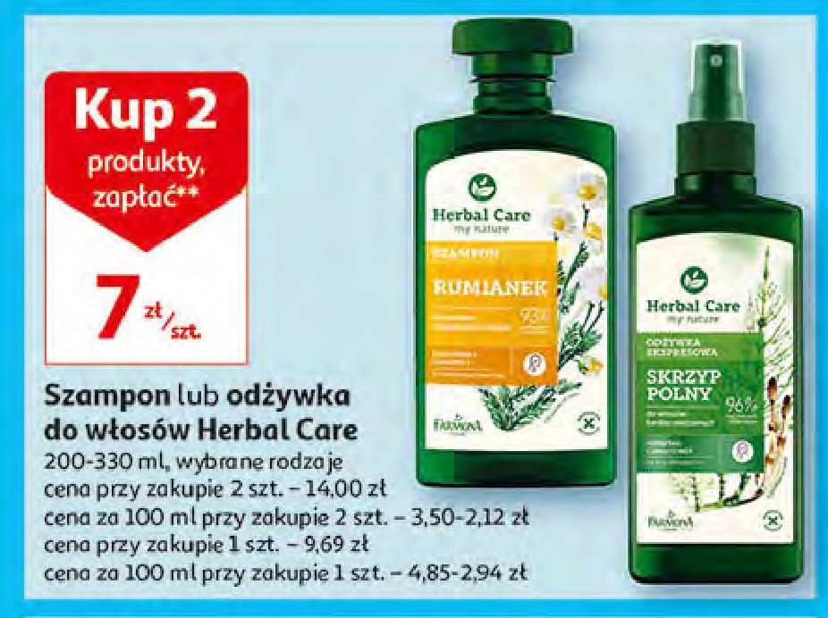 szampon herbal care z mleczkiem ryzowym