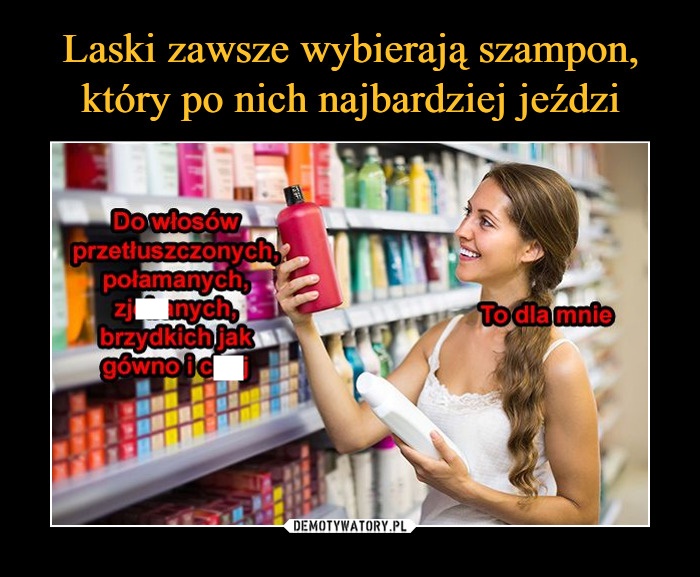 szampon do wlosow brzydkich