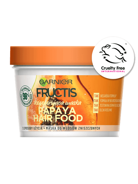 garnier fructis papaya hair food regenerująca maska do włosów zniszczonych