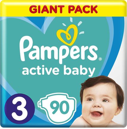 pampers 3 active baby pasek siku