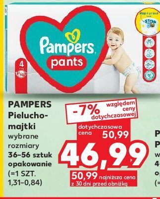 pampers sleep and play 4 promocja kaufland 2016