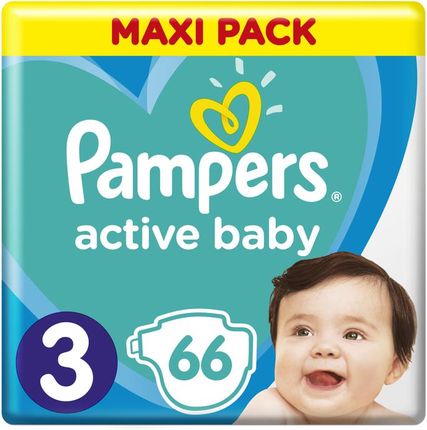 pampers active baby rozm 3 68 sztuk