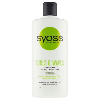 syoss curls & waves odżywka do włosów kręconych wygładzająca