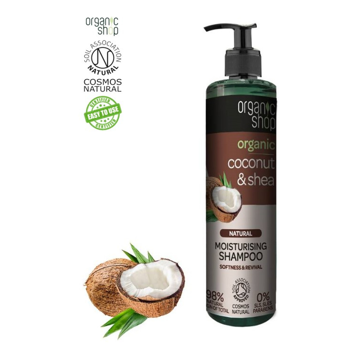 organic shop szampon cocnut and shea opinie