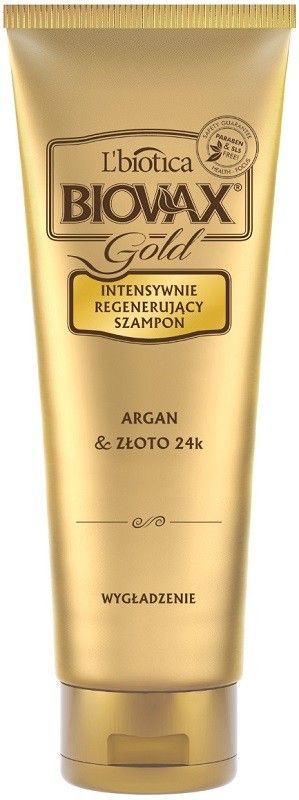 biovax argan szampon złoto