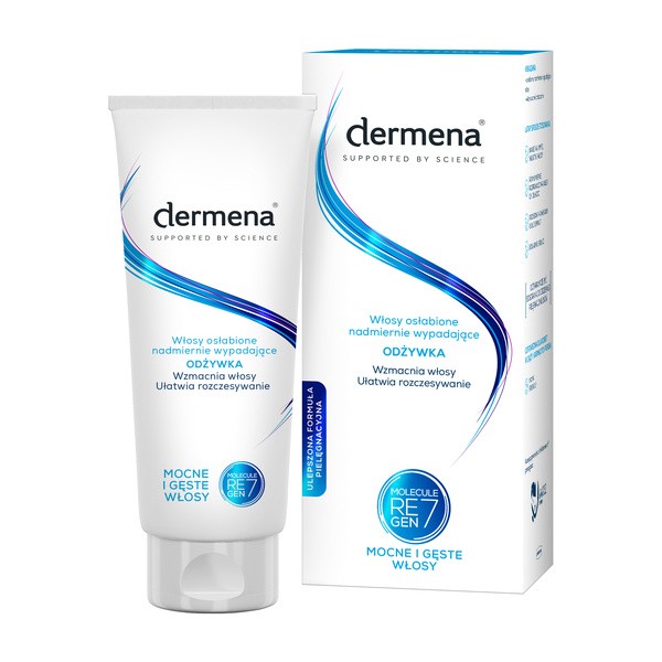 dermena hair care odżywka do włosów wzmacniająca i ułatwiająca rozczesywanie