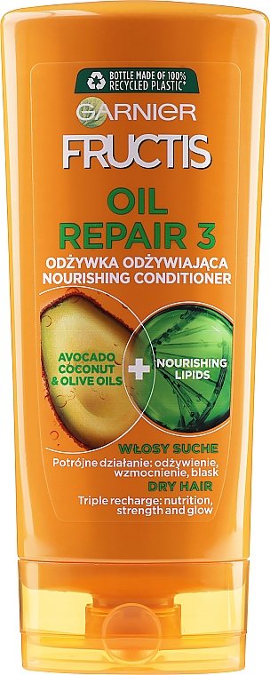 odżywka do włosów garnier fructis pomarańczowa