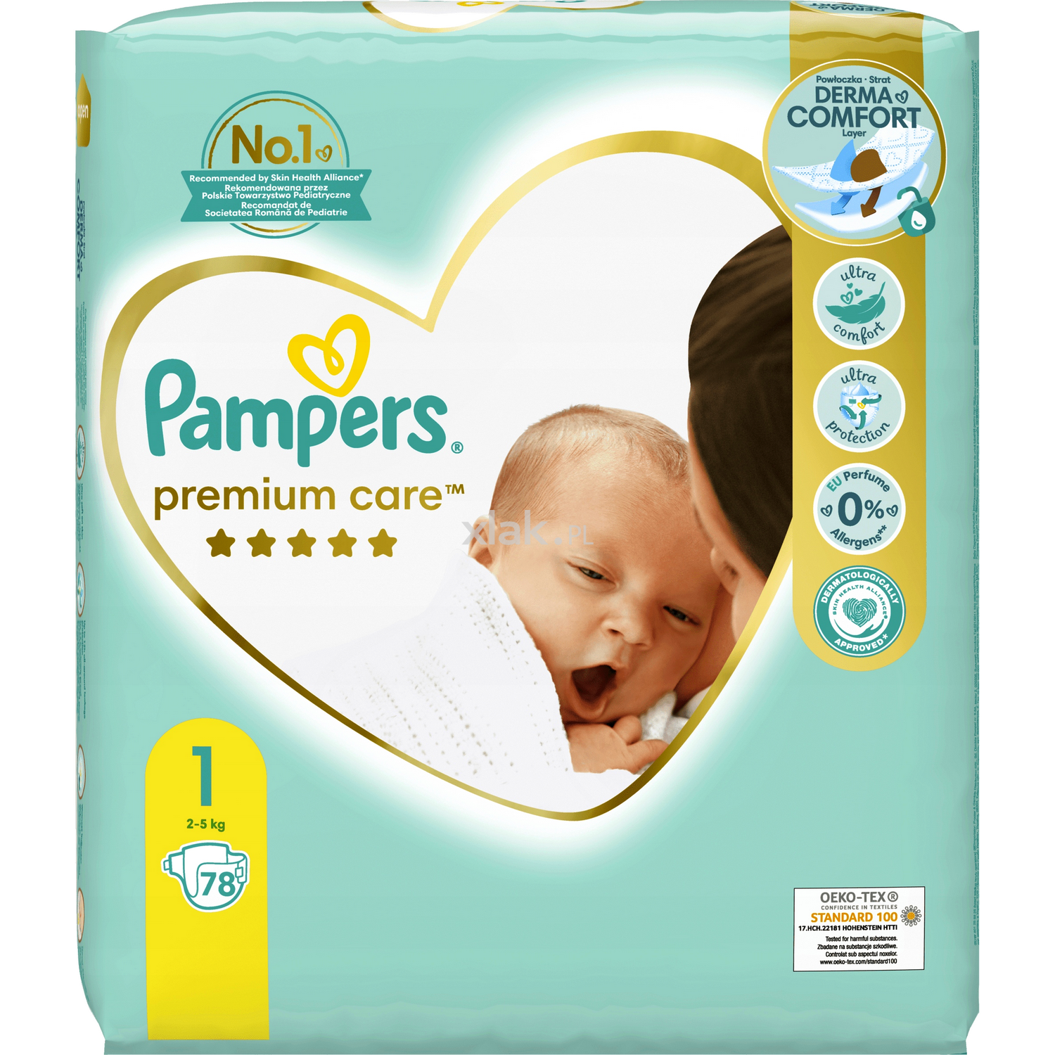 pierwsze pieluchy pampers