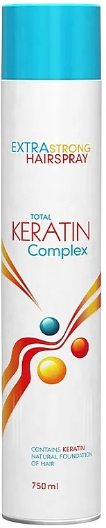 lakier do włosów total keratin complex