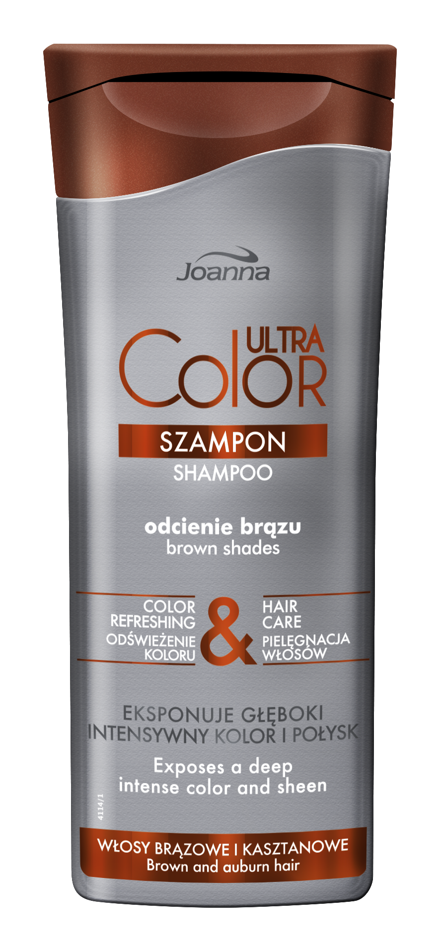 joanna ultra color system szampon włosy brązowe i kasztanowe