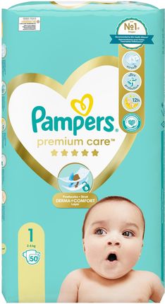 ktoś nosi 15 pieluchy pampers od 50 do