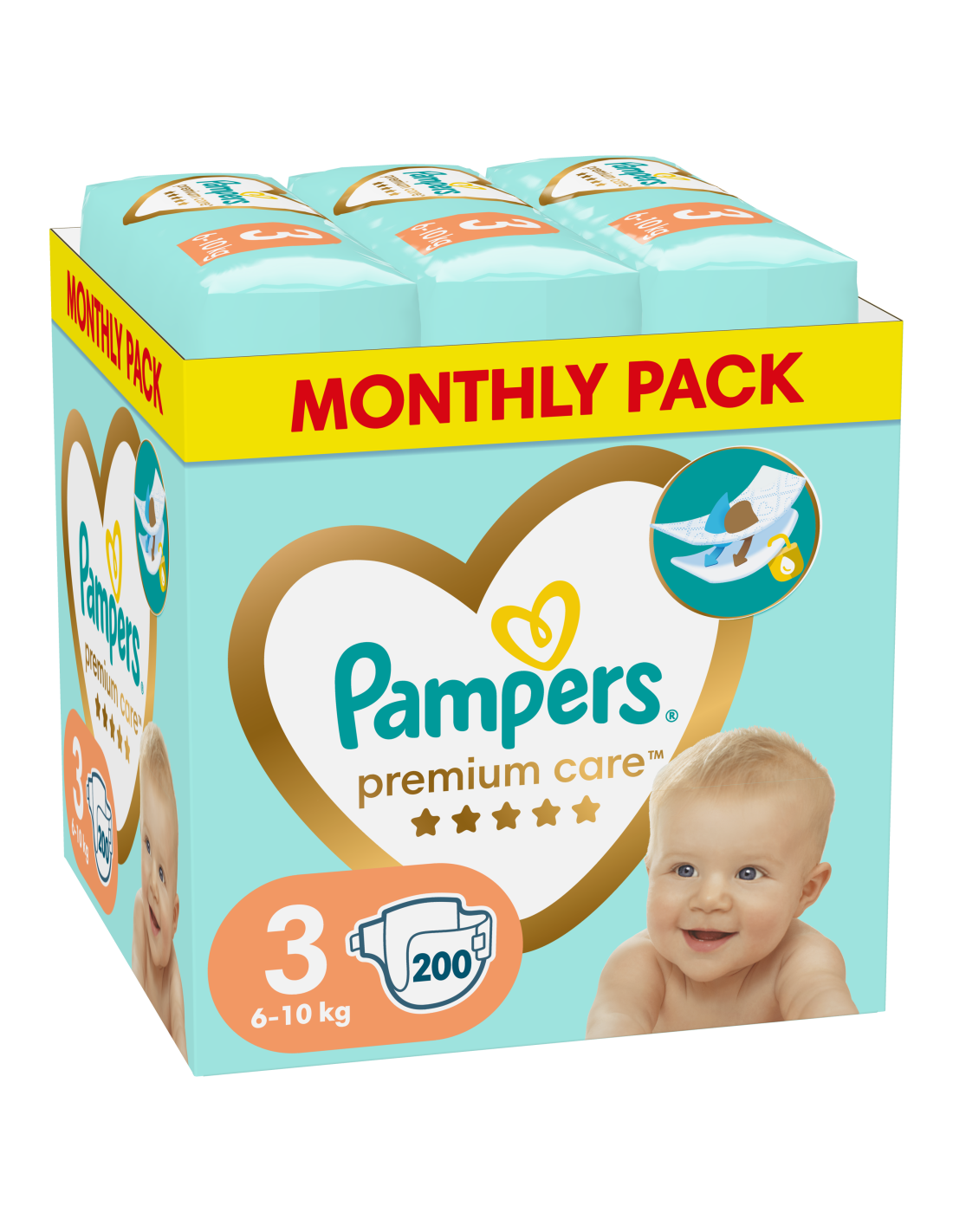 pampers premium care nr 3