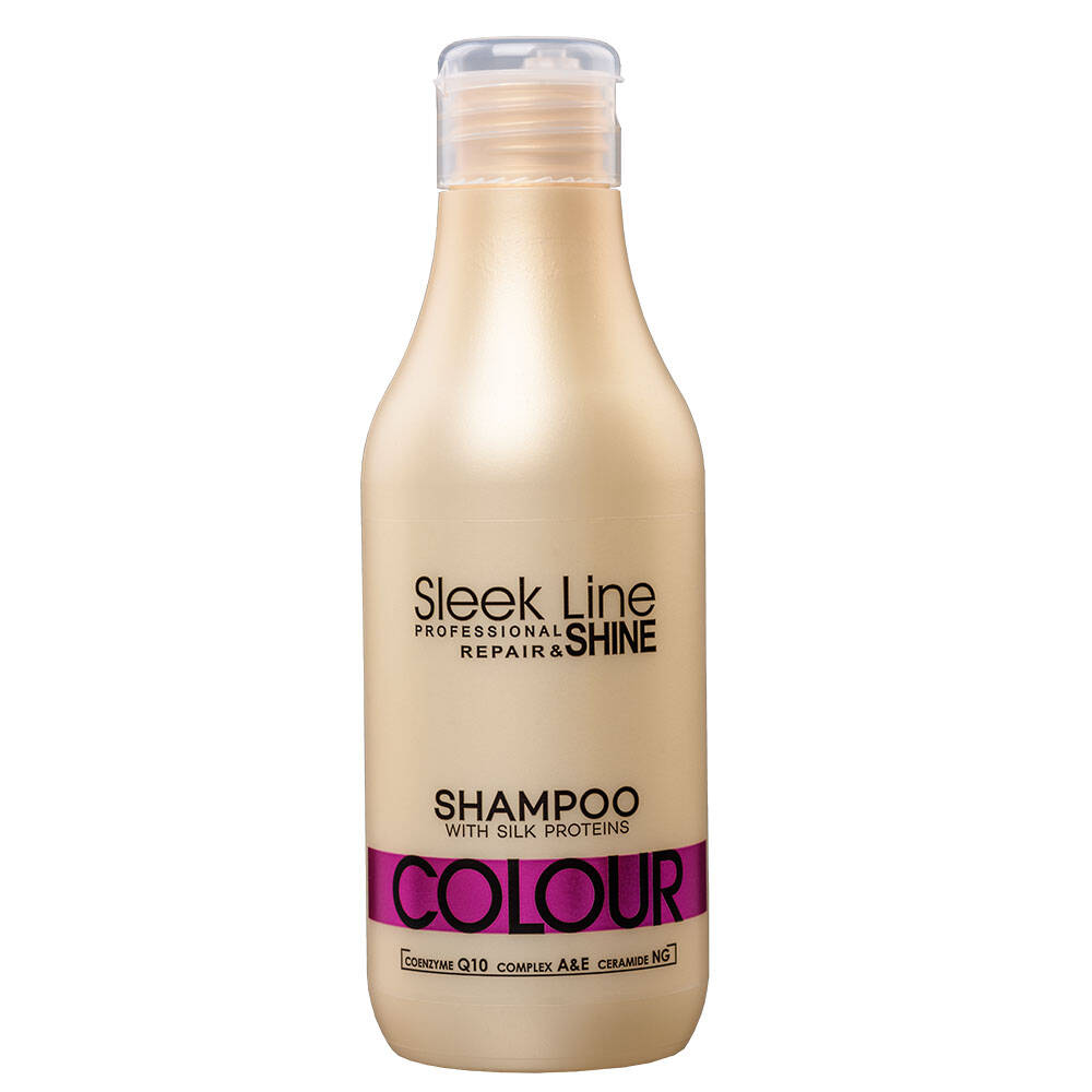 sleek line szampon colour