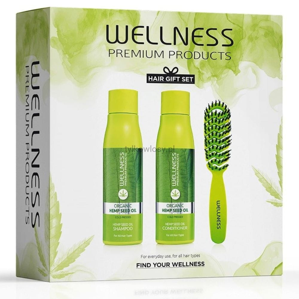 wellness premium products szampon z olejem konopnym 500ml cena