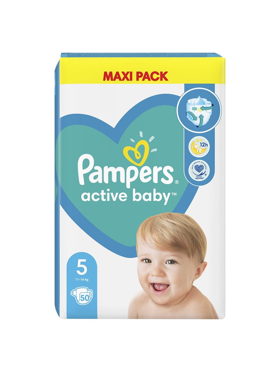 pampers 5 50szt