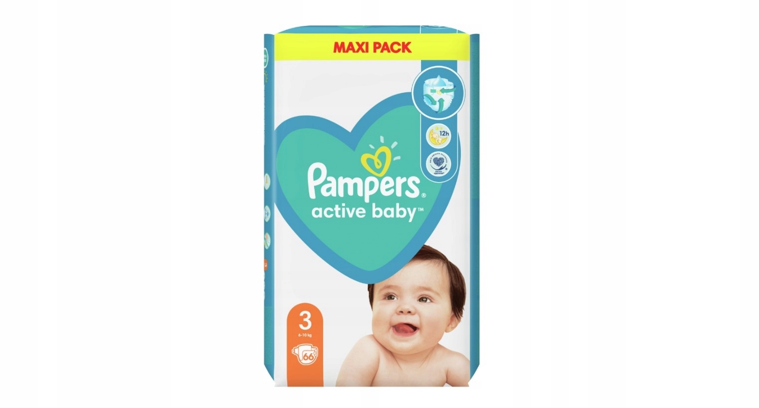 pampers active baby rozmiar 3 66 pielusze