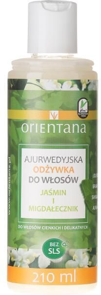 orientana ajurwedyjska odżywka do włosów jaśmin i migdałecznik 210 ml