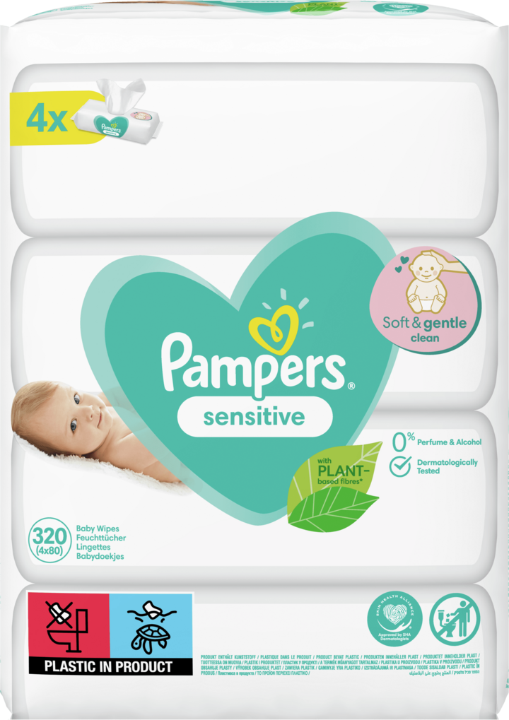 chusteczki sensitive pampers