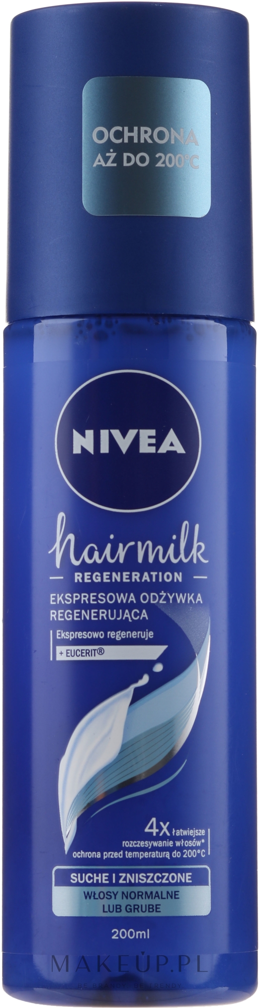 odżywka do włosów nivea hairmilk