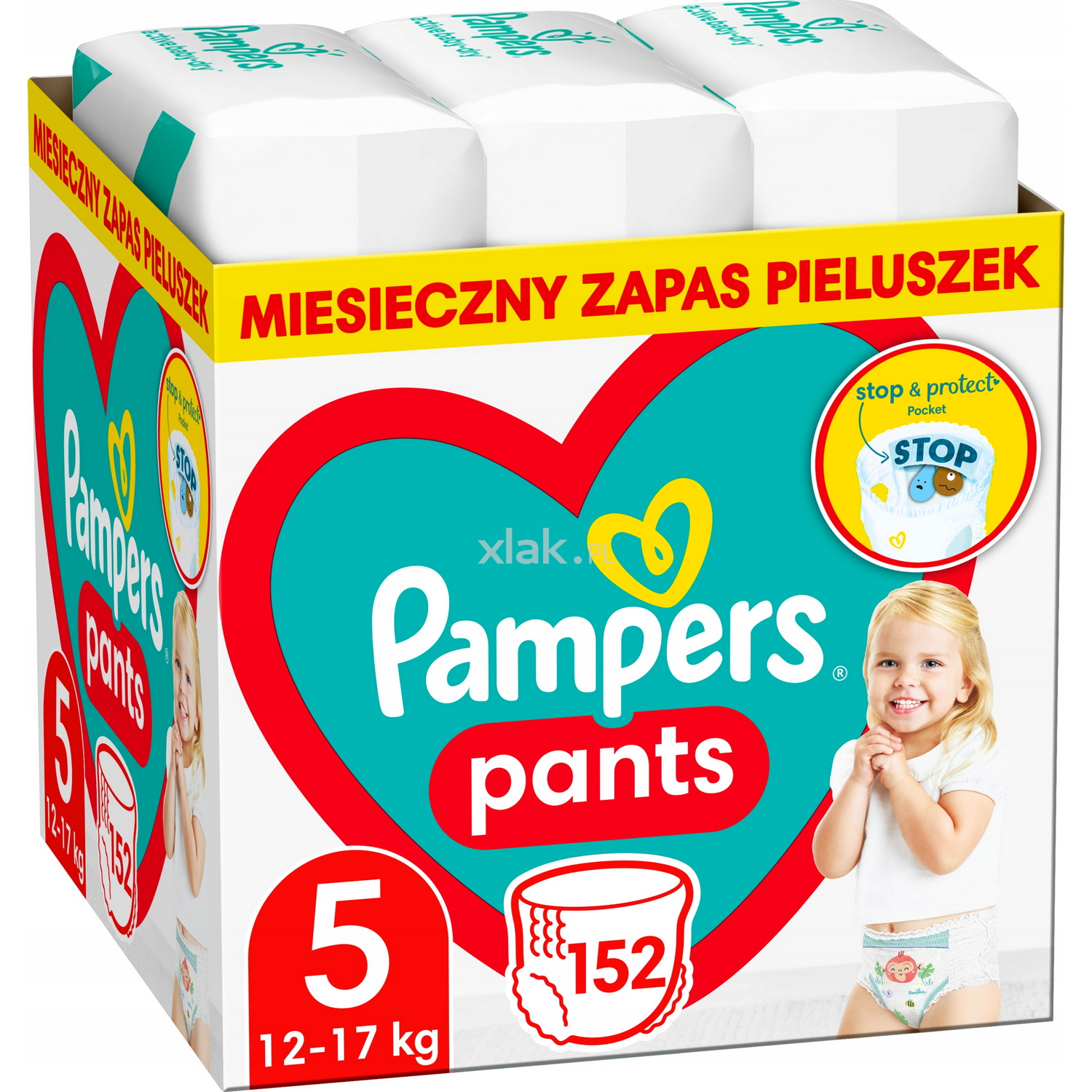 pieluchomajtki pampers pants 5