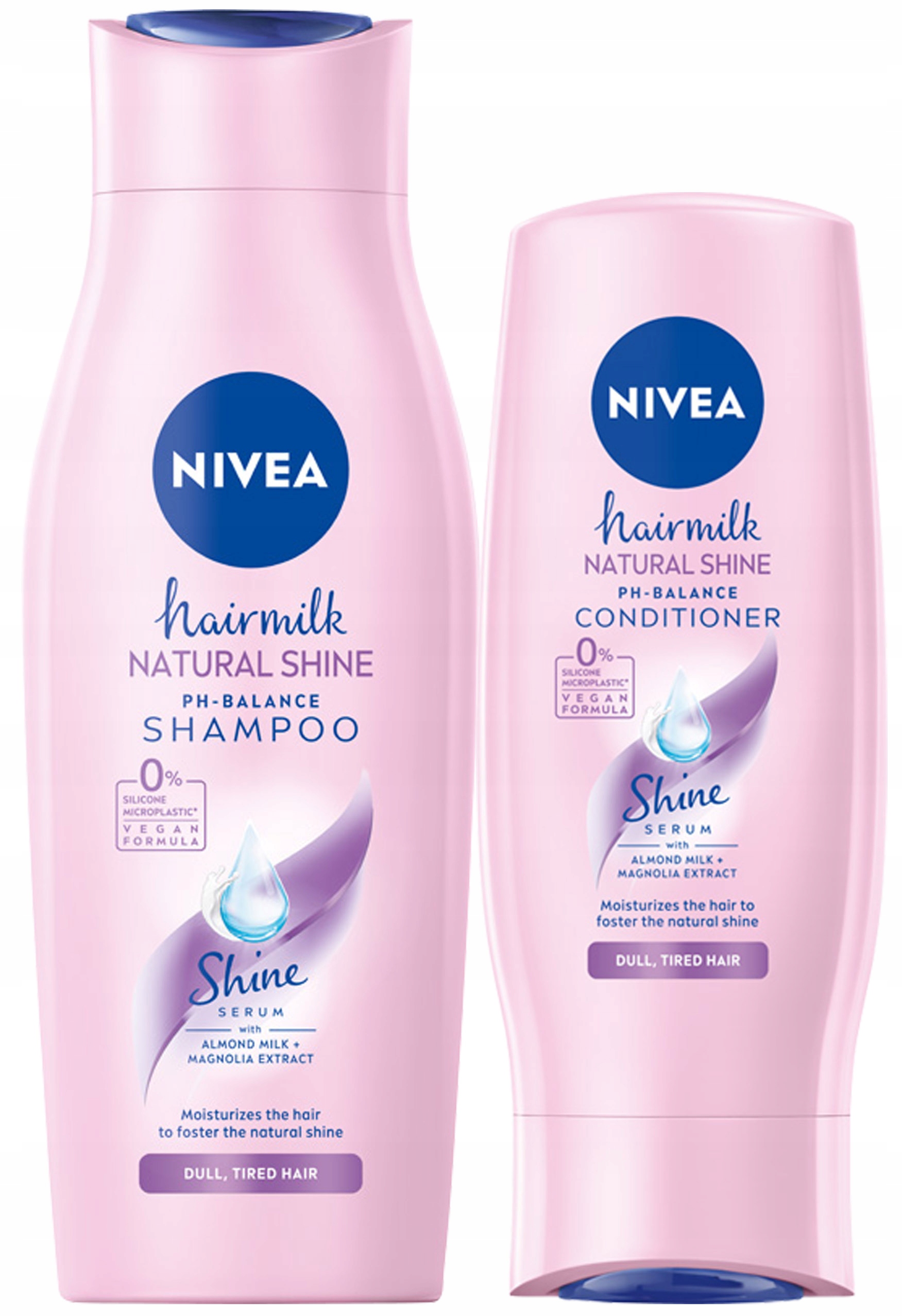 nivea hair milk natural shine szampon