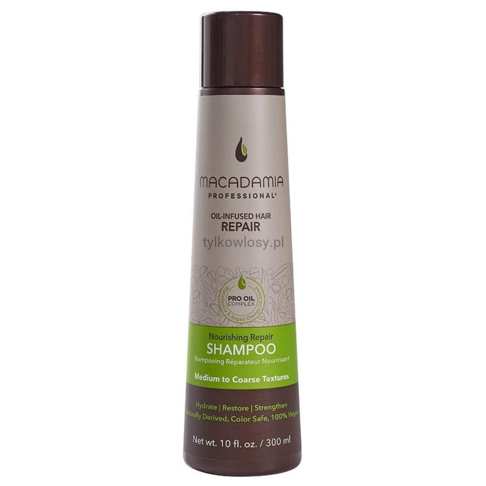 happy naturals macadamia oil moisturising shampoo nawilżający szampon