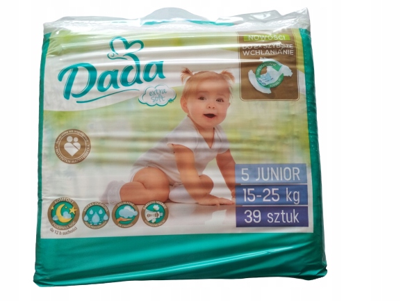 pieluchy dada extra soft junior 39 szt