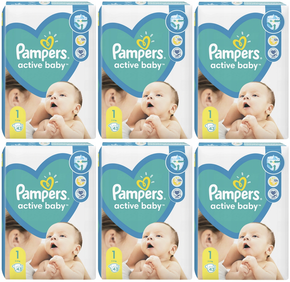 pieluchy pampers 1 allegro