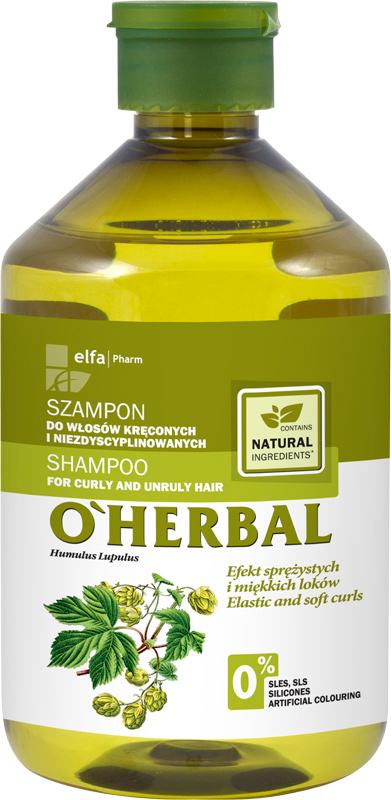 herbal szampon do włosów kręconych