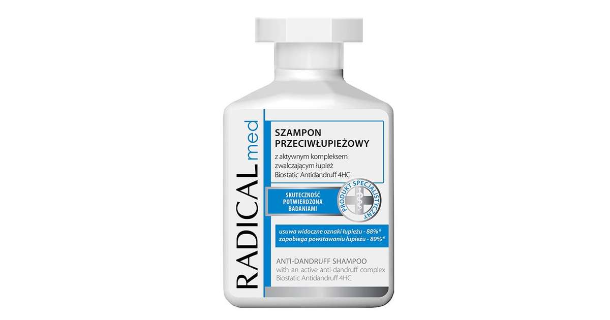 szampon radical med przeciw lupiezowy