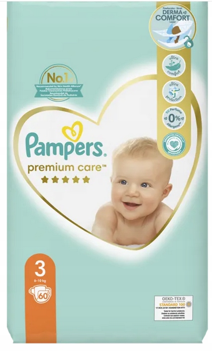 pampers premium care 3 60 szt superpgarm