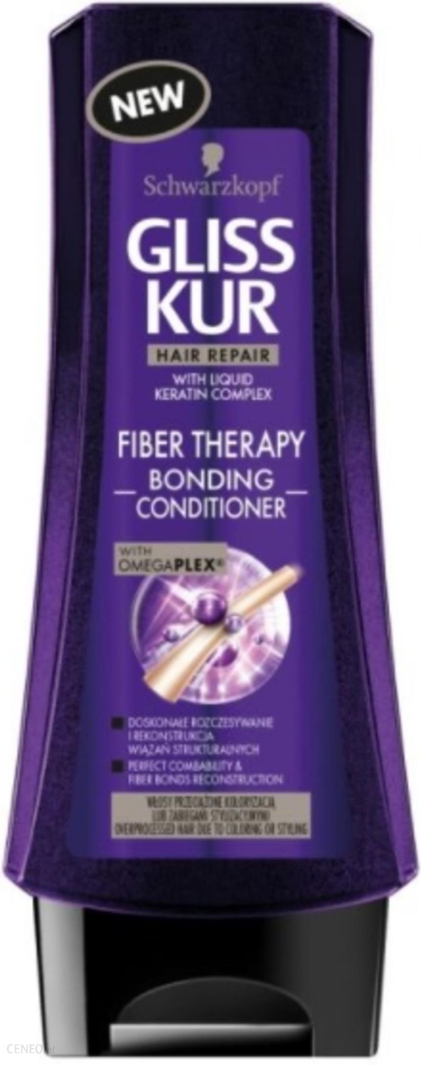 fiber therapy odżywka ekspresowa do włosów przeciążonych
